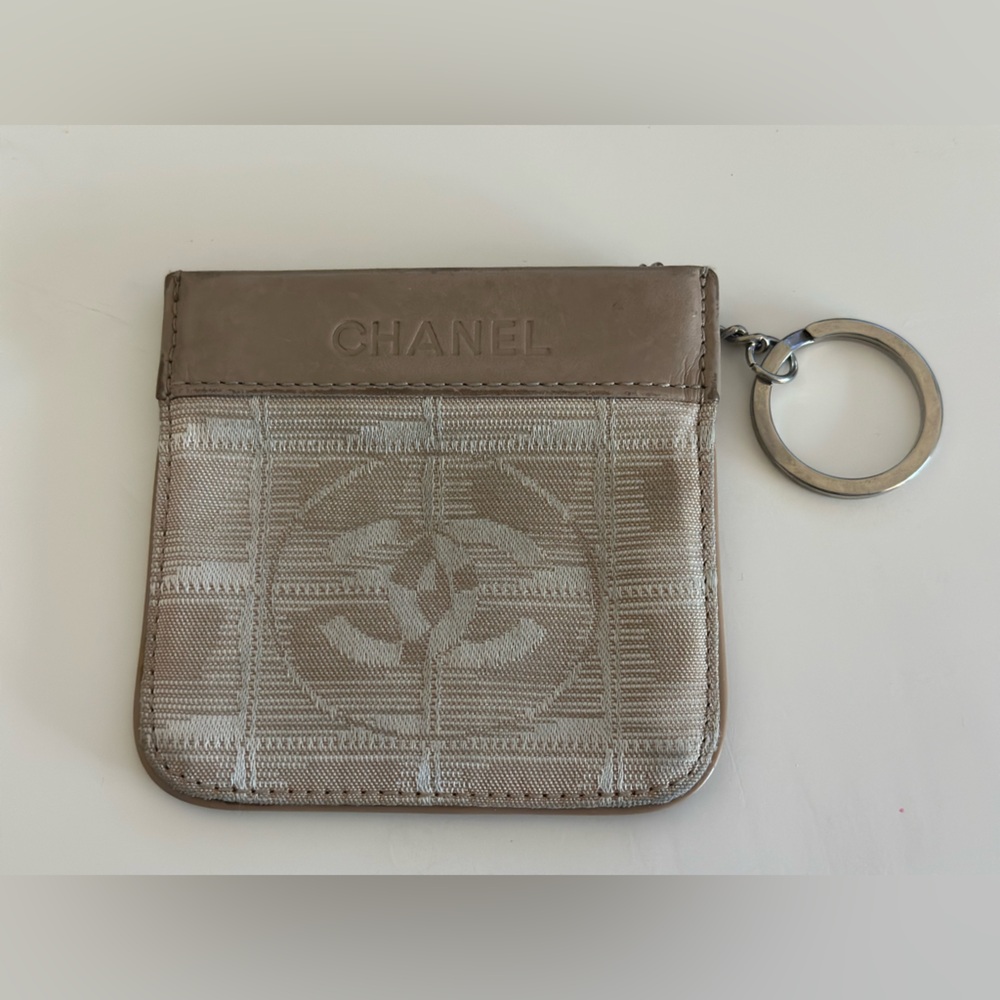 Authentic Chanel key chain pouch